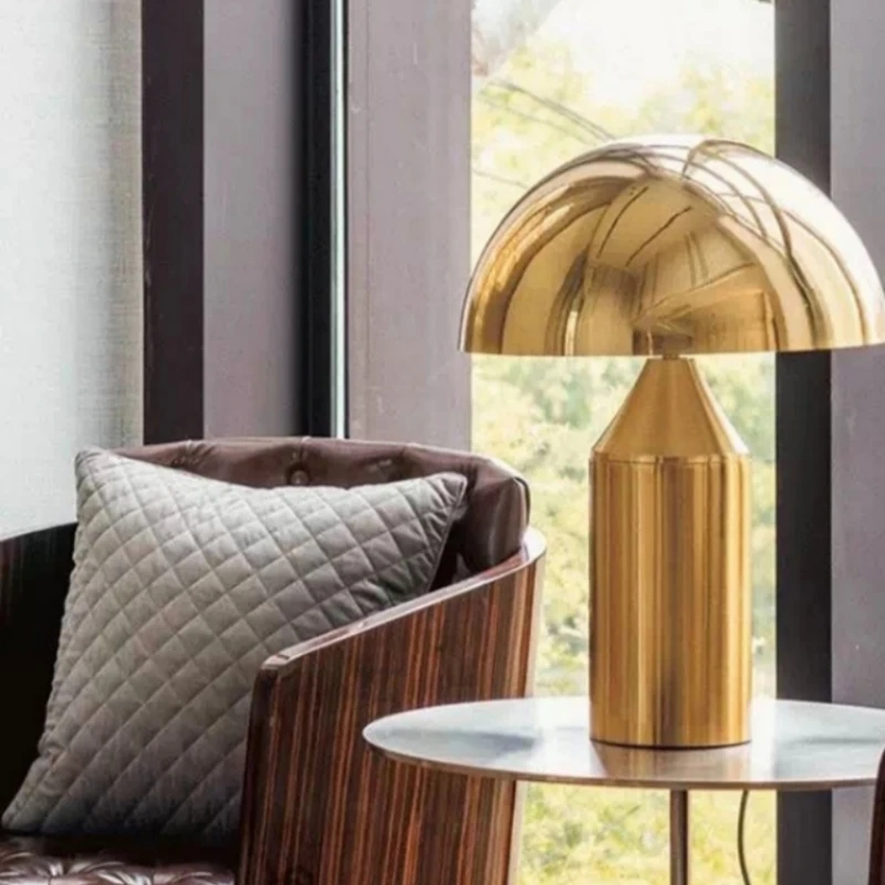Modern Luxury Nordic Personalized Creative Mushroom LED Table Lamp Decoration - £126.02 GBP+