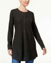 Style and Co Petite Mixed-Stitch Tunic Sweater, Size PM - $16.83