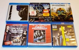 Transformers Blu-ray Trilogy, Death Race, Italian Job &amp; Fast &amp; Furious Lot - £16.09 GBP