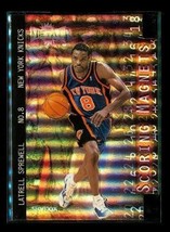 Latrell Sprewell 1999-00 Skybox Metal Scoring Magnets Die Cut Insert #8 Knicks - £3.93 GBP