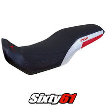 Honda Transalp XL 750 2023-24 Seat Cover Tappezzeria Comfort Ultragrip White Red - £217.03 GBP