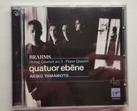Johannes Brahms String Quartet No. 1/Piano Quintet Akiko Yamamoto (CD, 2... - $17.81