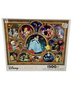 Disney Classics 1500 Piece Puzzle Featuring Iconic Characters 32&quot; x 24&quot; ... - $13.49