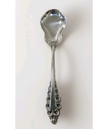 Lunt Sterling Sterling Silver Soup Spoon Flatware Clam Shell Shaped - $719.68 MXN