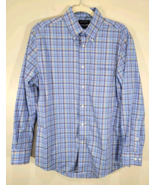 Lauren Ralph Lauren Black Label Shirt Men 15.5 32/33 Medium M Blue Check... - €16,51 EUR