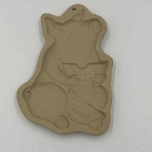 Brown Bag Cookie Art Mold Watermelon Pig 1992 Hill Design Retired - £23.26 GBP