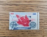 US Stamp 1965 Battle of New Orleans 4c Used - £0.74 GBP