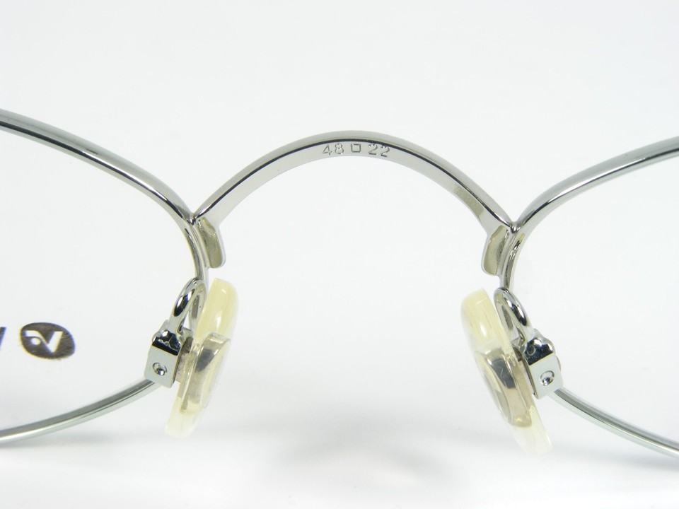 Vintage Vogue VO 3345 599 SILVER /GREEN EYEGLASSES GLASSES FRAME 48-22-135mm Item image 9