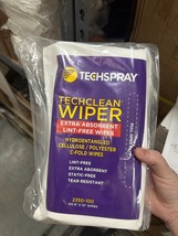 TECHCLEAN WIPER TechSpray 2350-100  Class 100 Cleanroom Qualified 8 x 10... - £15.71 GBP