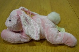 Charter Club Pinky The Bunny 7&quot; Long Plush Stuffed Animal - £12.27 GBP