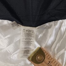 Calvin Klein RN#54163 Women's White/Black Full Zip Puffer Vest Pockets Chest 38" image 5