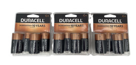 Duracell Coppertop C4 Alkaline Batteries, 4 Count Exp 03/2027 Pack of 3 - £21.79 GBP