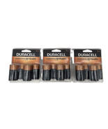 Duracell Coppertop C4 Alkaline Batteries, 4 Count Exp 03/2027 Pack of 3 - £21.89 GBP