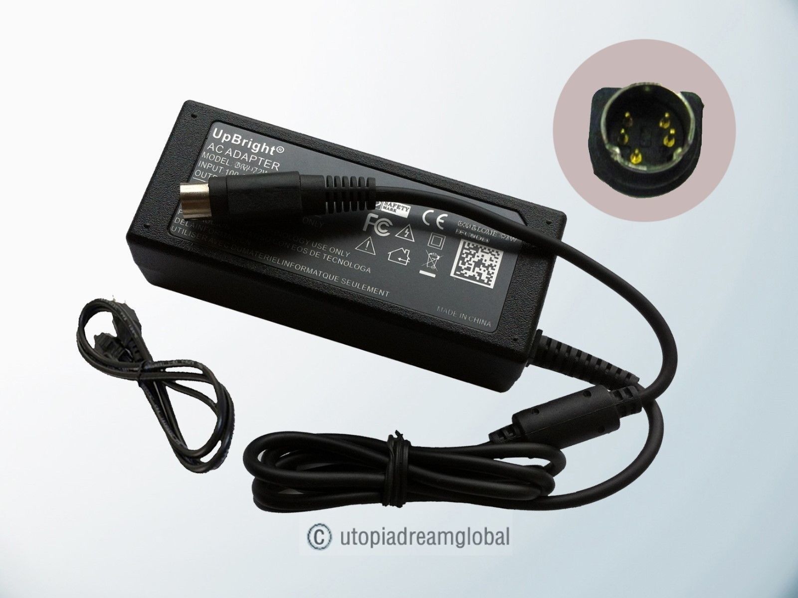 5Pin 12V 5V Ac/ Dc Adapter For Western Digital Wd Hard Drive Hdd Hd Power Supply