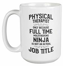 Make Your Mark Design Cool Physical Therapist Coffee &amp; Tea Mug for Doctor or Hea - £19.89 GBP