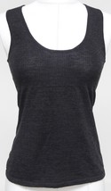 CHLOE Sweater Sleeveless Knit Top Charcoal Grey Wool Sz XS 2007 - £74.07 GBP