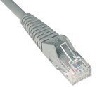 Tripp Lite Cat6 Gigabit Snagless Molded Patch Cable (RJ45 M/M) - Gray, 5... - $35.74