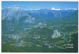 Postcard Banff Cascade Mountain Fairholme Range Banff National Park Alberta - £2.32 GBP
