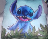 Disney Lilo &amp; Stitch STITCH 11&quot; x 11&quot; Deco Pillow New - £8.29 GBP