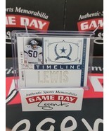 2010 National Treasures Timeline  D.D. LEWIS Game Used Jersey /99  - $67.50