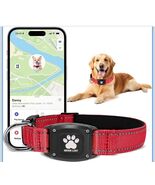 No-Fee GPS Dog Tracking Collar Red 15-20” Neck Size GPS-CR01-RD-M - €21,20 EUR