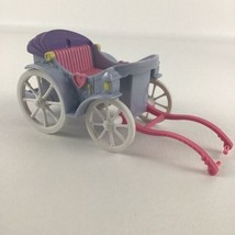 Fisher Price Sweet Streets Carriage Dollhouse Vehicle Floral Vintage 200... - $14.80