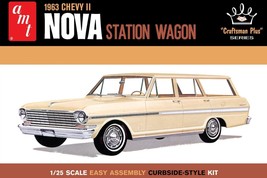 AMT 1963 Chevy II Nova Station Wagon Craftsman Plus Series | 24x36 inch POSTER | - £17.92 GBP