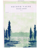 Second Valse Op 36 Sheet Music Benjamin Godard Edition Beautiful - £14.53 GBP