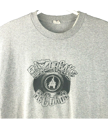 Razorcake Records DIY Punk Rock Zine T-Shirt size XL Mens 47x31 Heather ... - £15.10 GBP