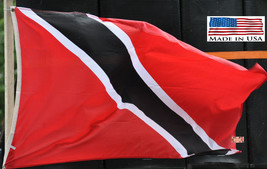 TRINIDAD &amp; TOBAGO 3x5 Heavy Duty In/outdoor Super-Poly FLAG BANNER*USA MADE - £7.82 GBP