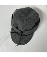 Vintage 1903 Stormy Kromer Wool Cap Size 7 3/4 Charcoal Gray Cotton Lini... - $658.59 MXN