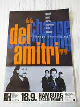 Del Amitri Change Everything Tour Hamburg Germany Concert Tour Poster - $19.34