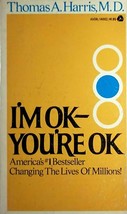 I&#39;m OK - You&#39;re OK by Thomas A. Harris / 1973 Avon Paperback Psychology - £1.81 GBP