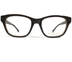 Michael Kors Eyeglasses Frames MK287 200 Brown Square Full Rim 51-19-135 - $83.94