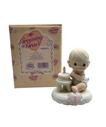 Precious Moments Growing In Grace Figurine By Enesco Girl Celebrating Age 1 - $14.95