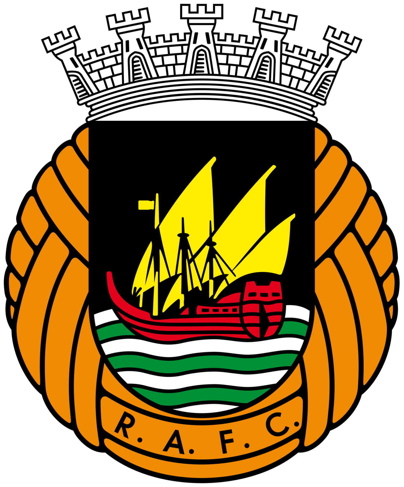 Rio Ave FC Portugal Football Badge Iron On Embroidered Patch - $15.99+