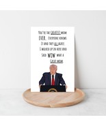 Funny Trump Mother&#39;s Day Card, Political Card for Mom, Mother-in-Law Bir... - $7.99
