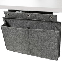Table Hanging Bag Pouch For Office, Gray, Desk-Ac08Pg, Vivo Side Storage... - $39.97