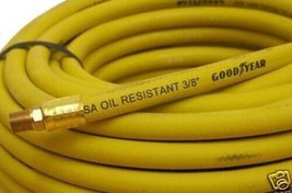 50 FT x 3/8&quot; I.D. Continental Rubber Air Hose for Compressor Made in USA... - $56.09