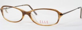 New Elle EL18560 COLOR-BR Brown Eyeglasses Glasses Plastic Frame 51-16-135mm - $59.40