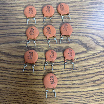 Vintage C80  .15z 12 V Ceramic Capacitor Lot Of 10 - $9.80