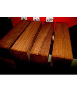 FOUR KILN DRIED BLACK WALNUT TURNING LUMBER LATHE WOOD BLANKS 3&quot; X 3&quot; X 12&quot; - $76.46 CAD