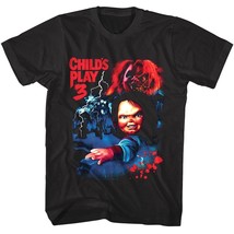 Childs Play 3 Chucky Cover Men&#39;s T Shirt - £22.33 GBP+