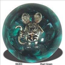 Rat Fink Shift Knob -Pearl Green - $95.00