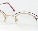 Vintage GMC Por Tendencia Empresa 6735 3 Oro Multicolor Gafas 44-22-135 - $54.24