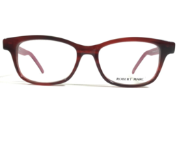 Robert Marc Brille Rahmen 809-221 Rosa Lila Schildplatt Horn Felge 47-16-130 - £25.89 GBP