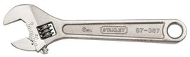 New Stanley Tools 87-367 6" Steel Adjustable Wrench Tool 1190024 - $26.99