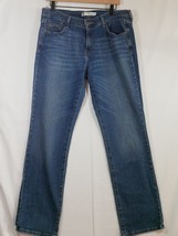 LEVI&#39;S LEVI 505 Straight Denim Jeans Womens Size 12 Cute Back Pockets - £15.97 GBP