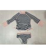 Jessica Simpson Girls Size 18M Baby Swimsuit Rash Guard Top 2 PC Beach C... - £10.31 GBP