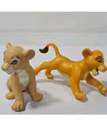 Disney 90&#39;s The Lion King Figures Set Of 2 Young Nala And Simba Cake Top... - €7,65 EUR